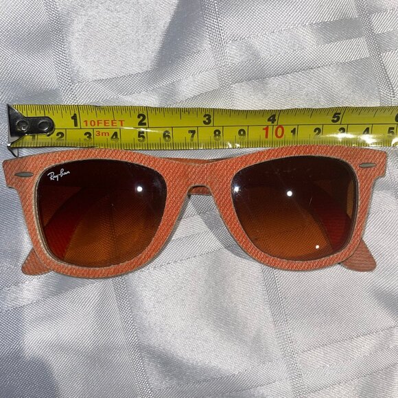 Ray-Ban Women's Orange Denim Sunglasses - Picture 8 of 11